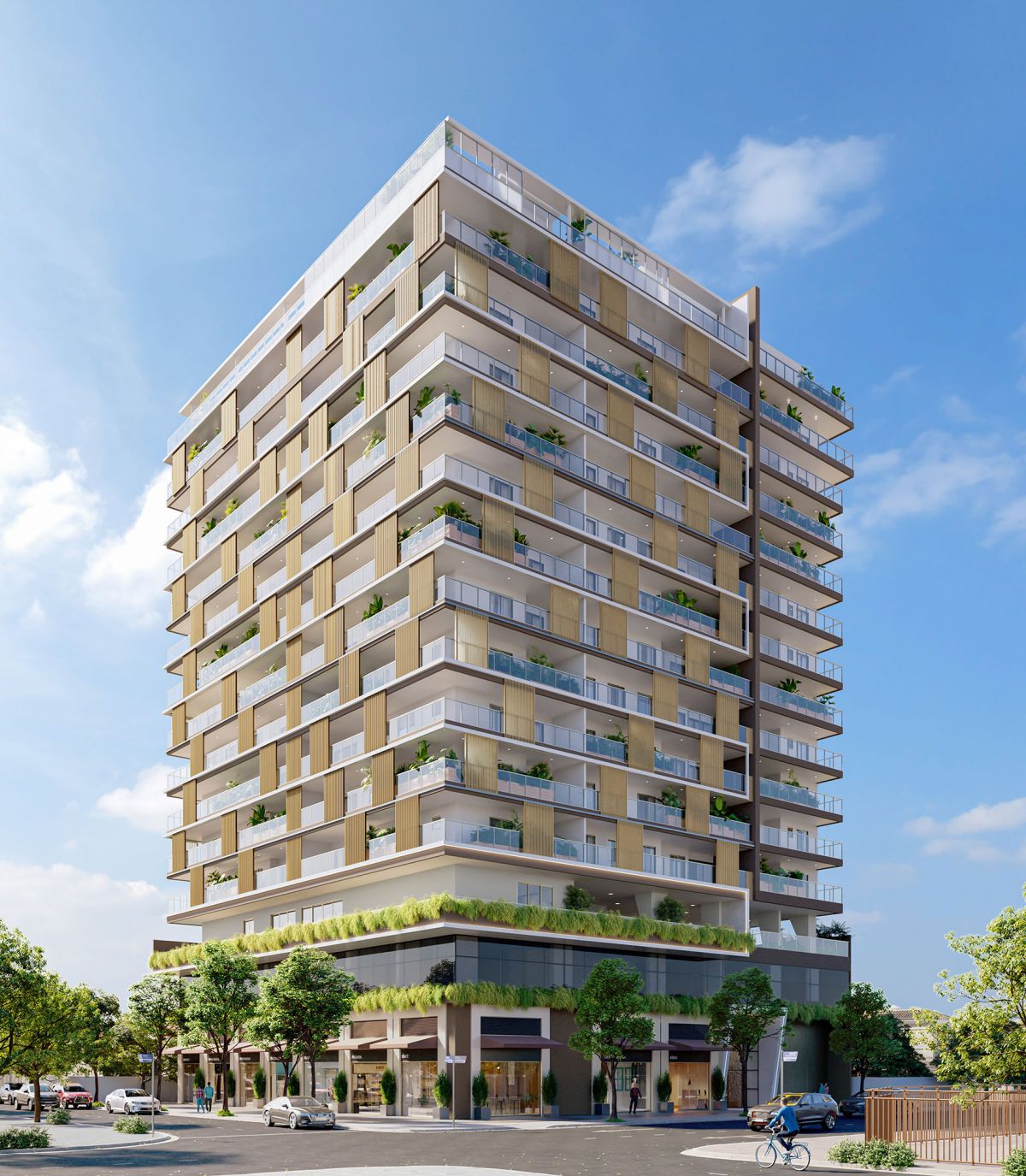 Perspectiva da Fachada