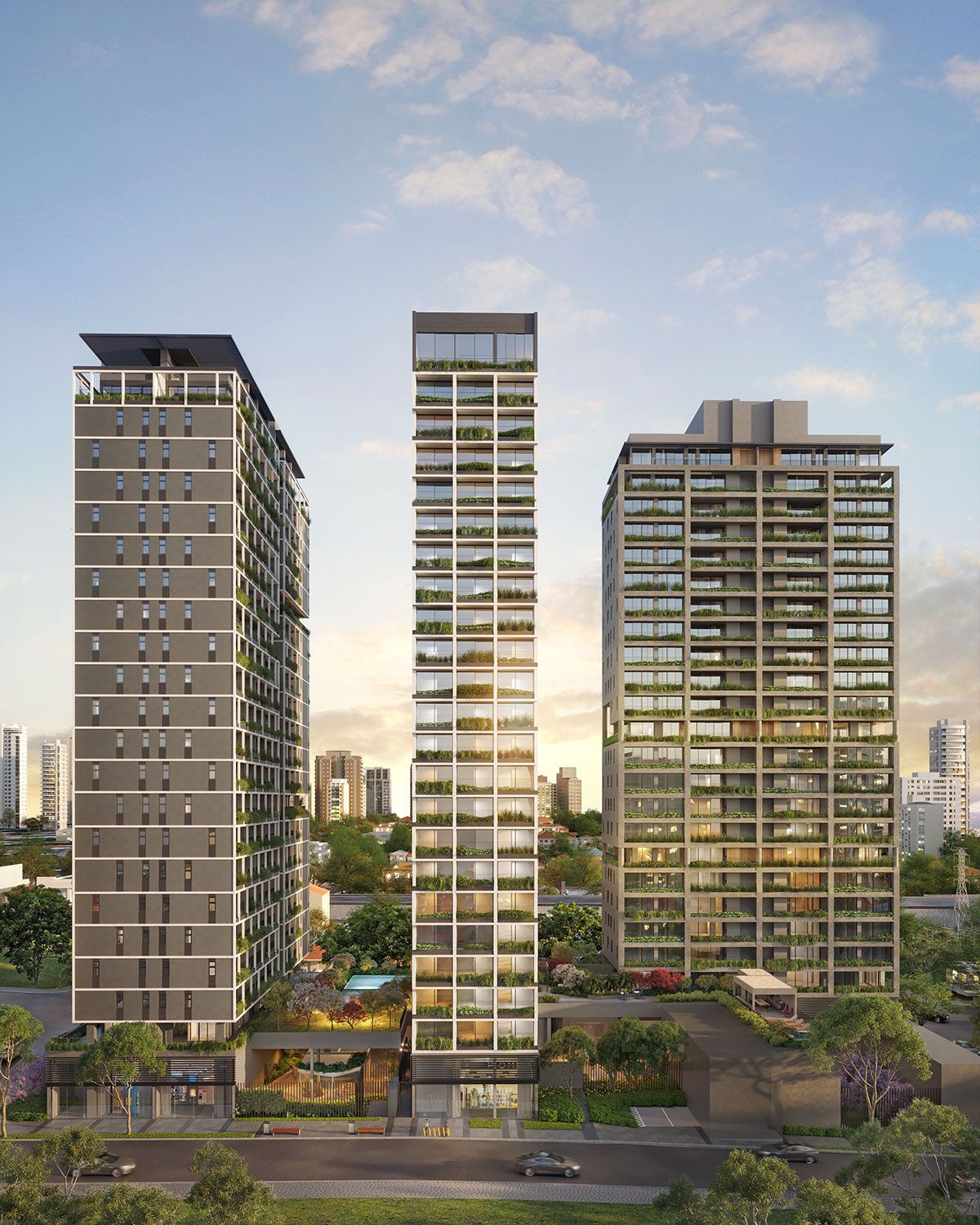 Ilustração Artística da Fachada