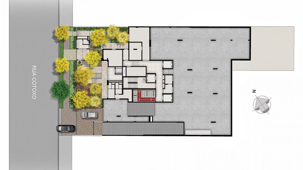 Implantação térreo