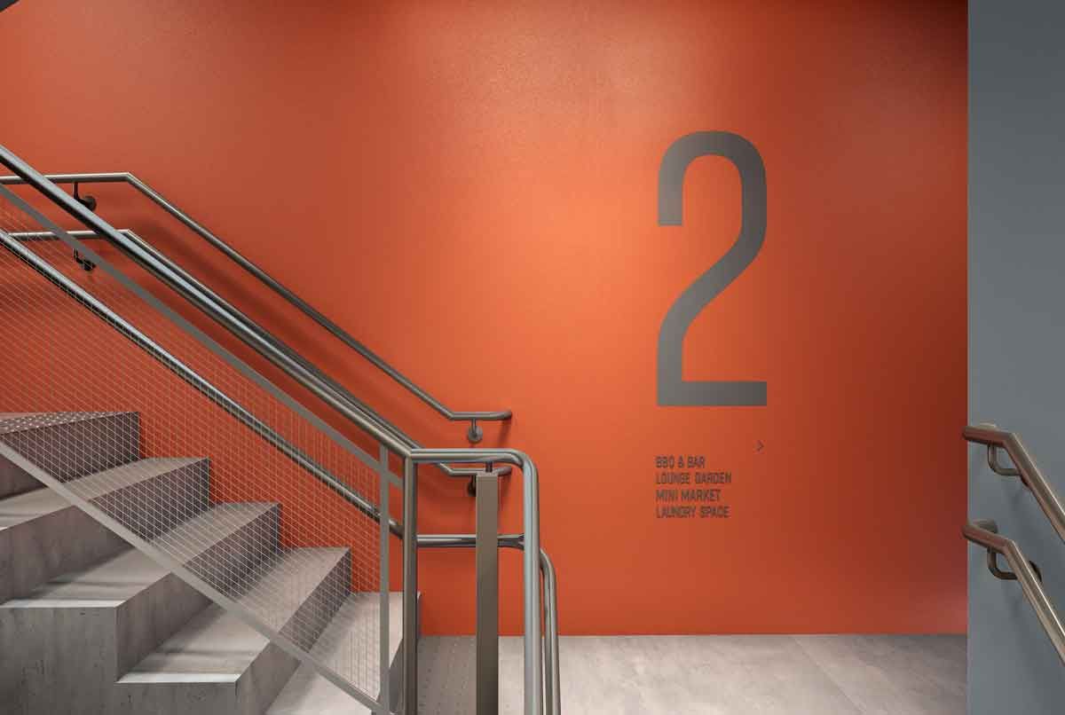 Ilustração Artística da Escada