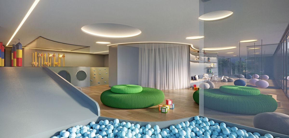 Concepção artística da brinquedoteca