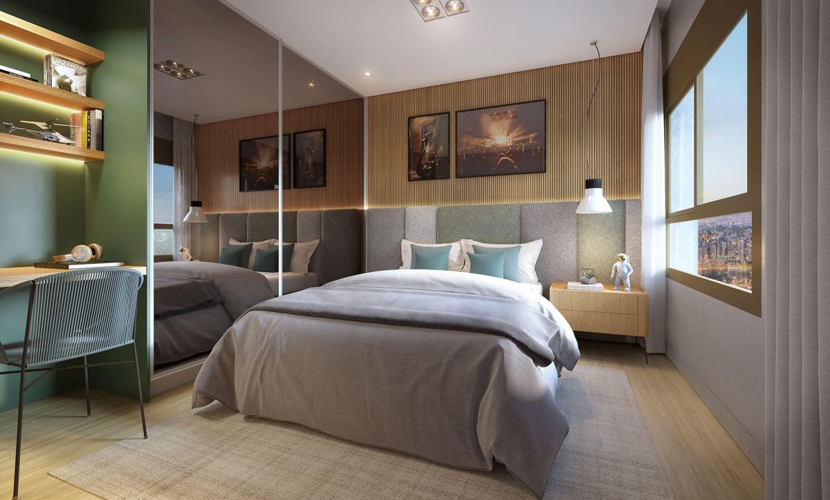 Segunda suíte da planta de 149m²