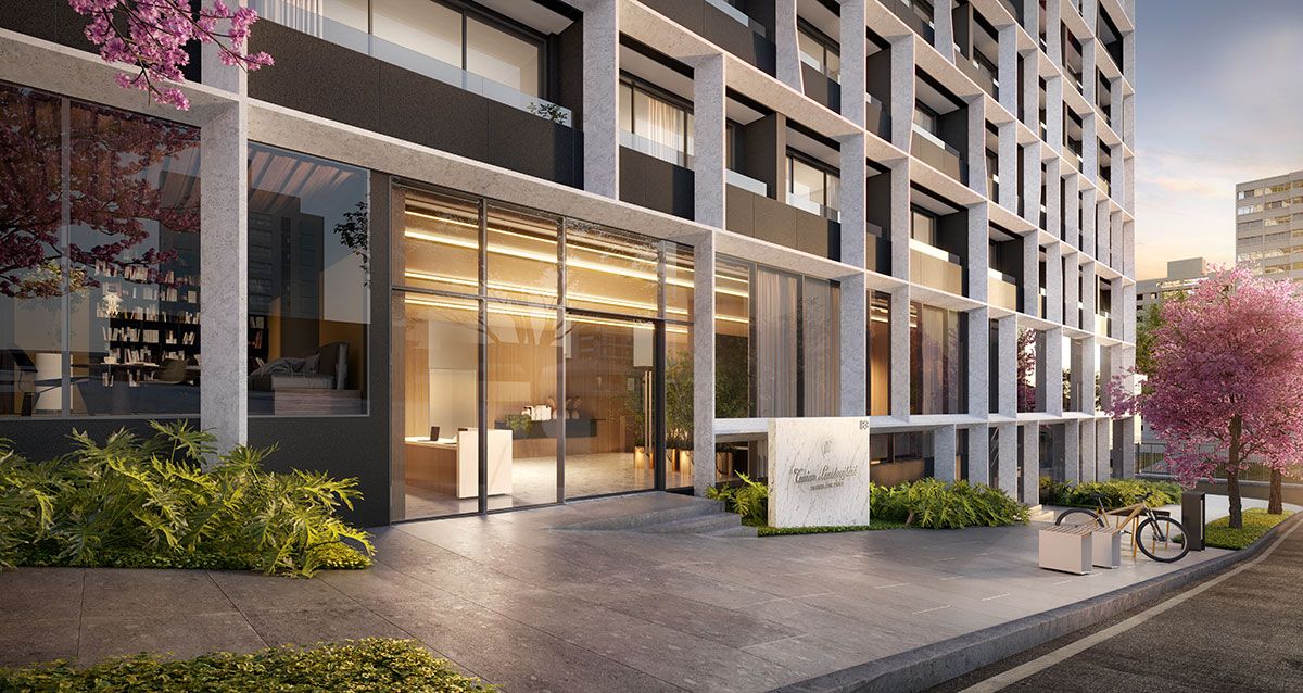 Ilustração Artística do Acesso Rua Marília