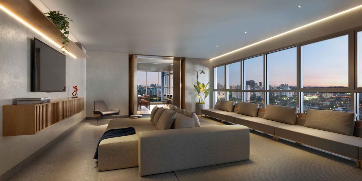 Ilustração Artística do Lounge