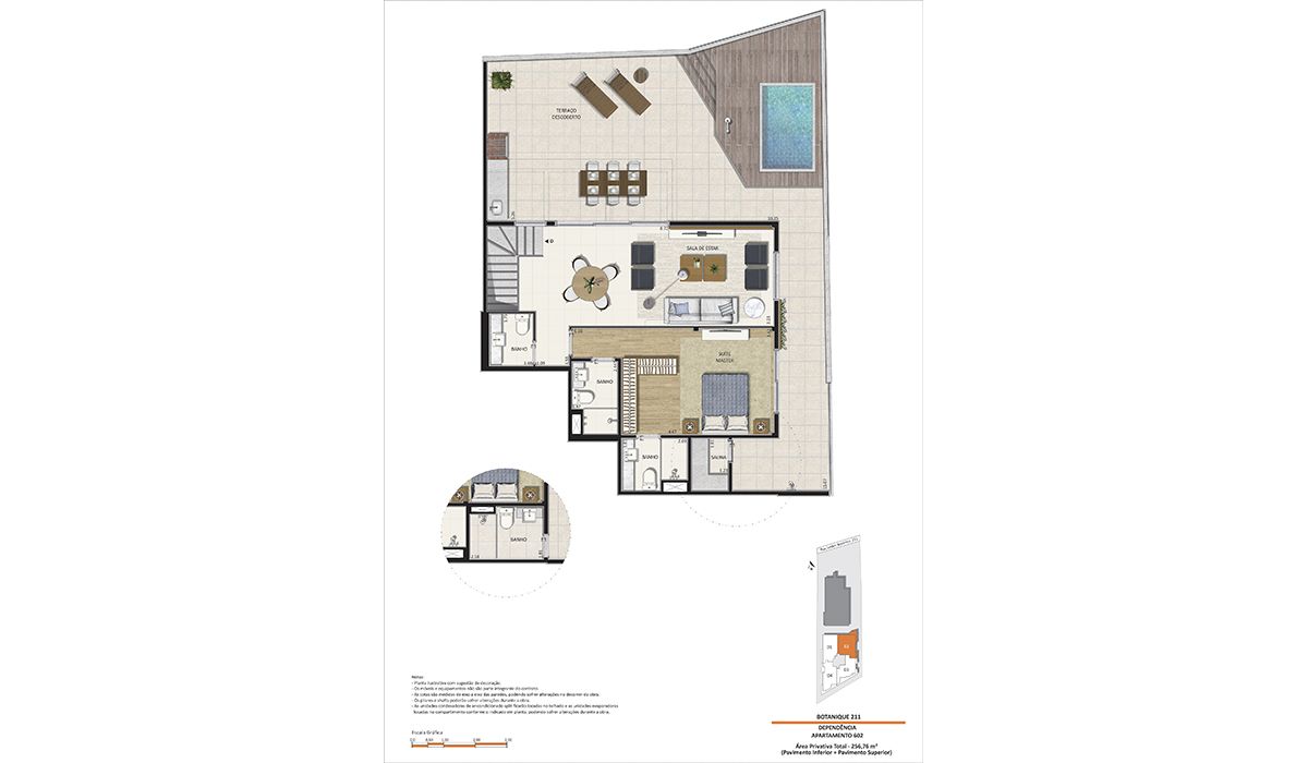Cobertura 602 (pavimento superior)