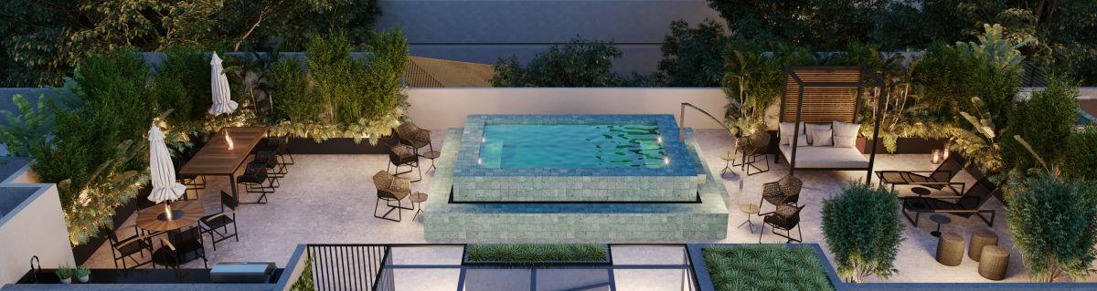 Terraço Piscina Áera Comum