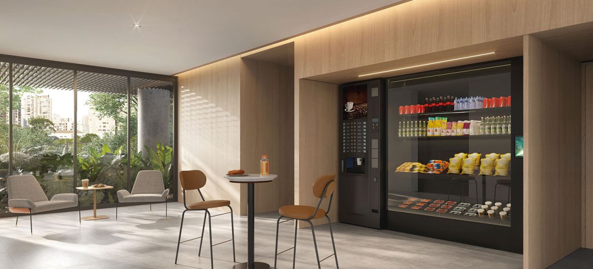 Concepção Artística do Snack and Coffee