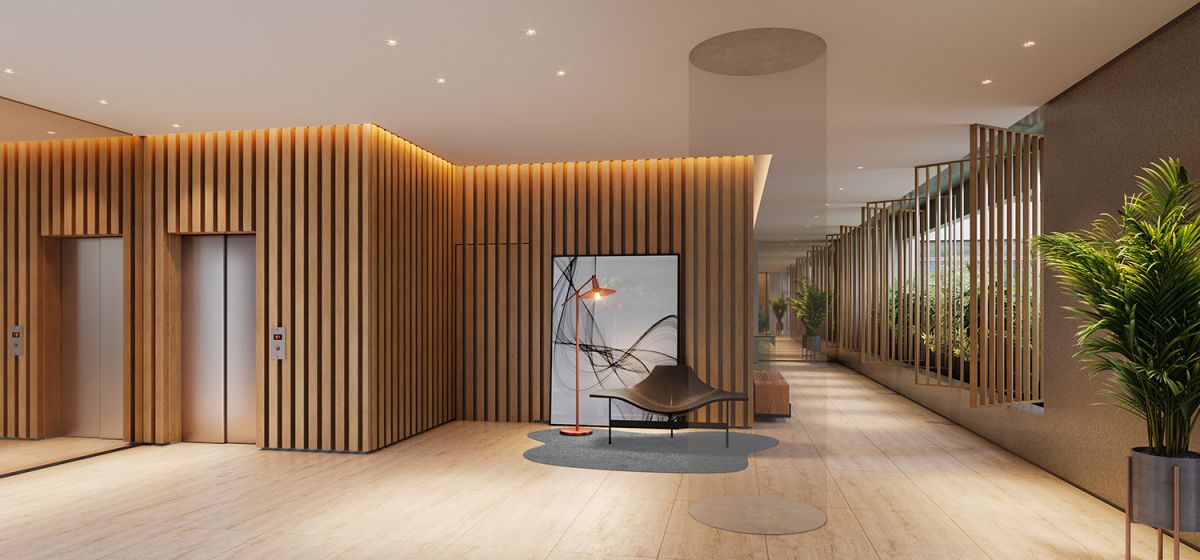 Ilustração Artística  do Lobby