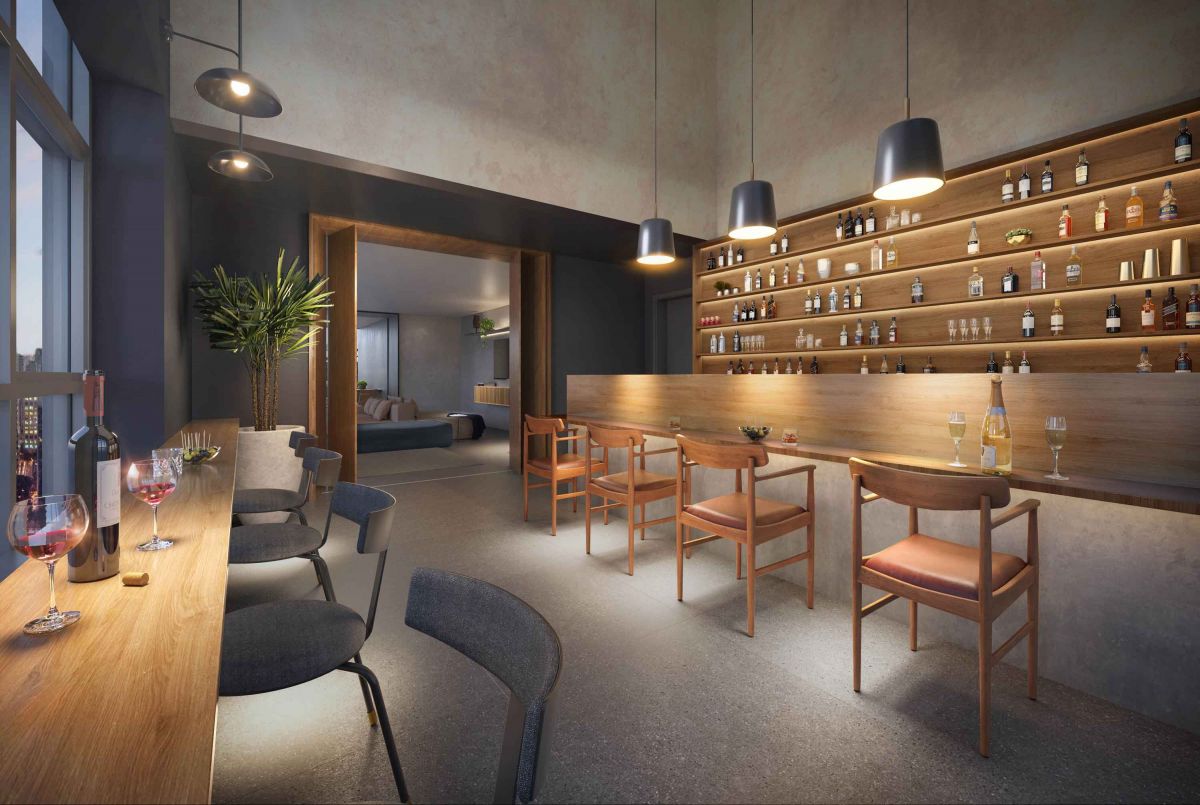 Ilustração Artística do Bar