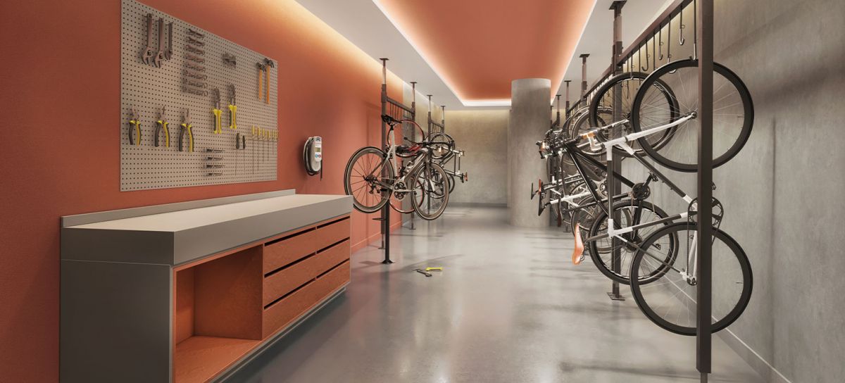 Concepção Artística do Bicicletário