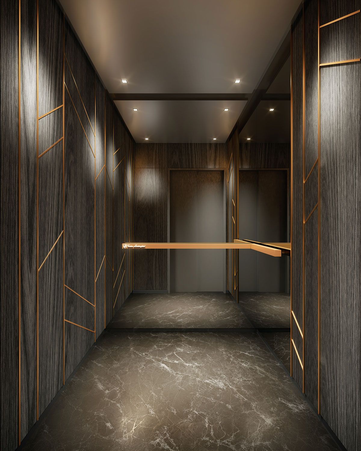 Ilustração Artística do Elevador