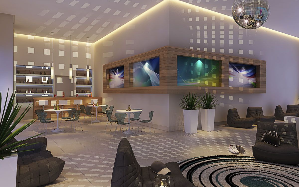 Ilustração Artística Salão de Festas Juvenil