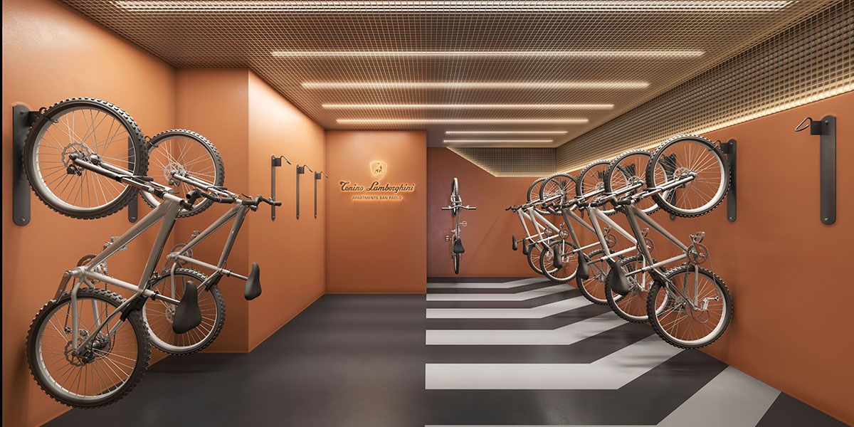 Ilustração Artística do Bicicletário