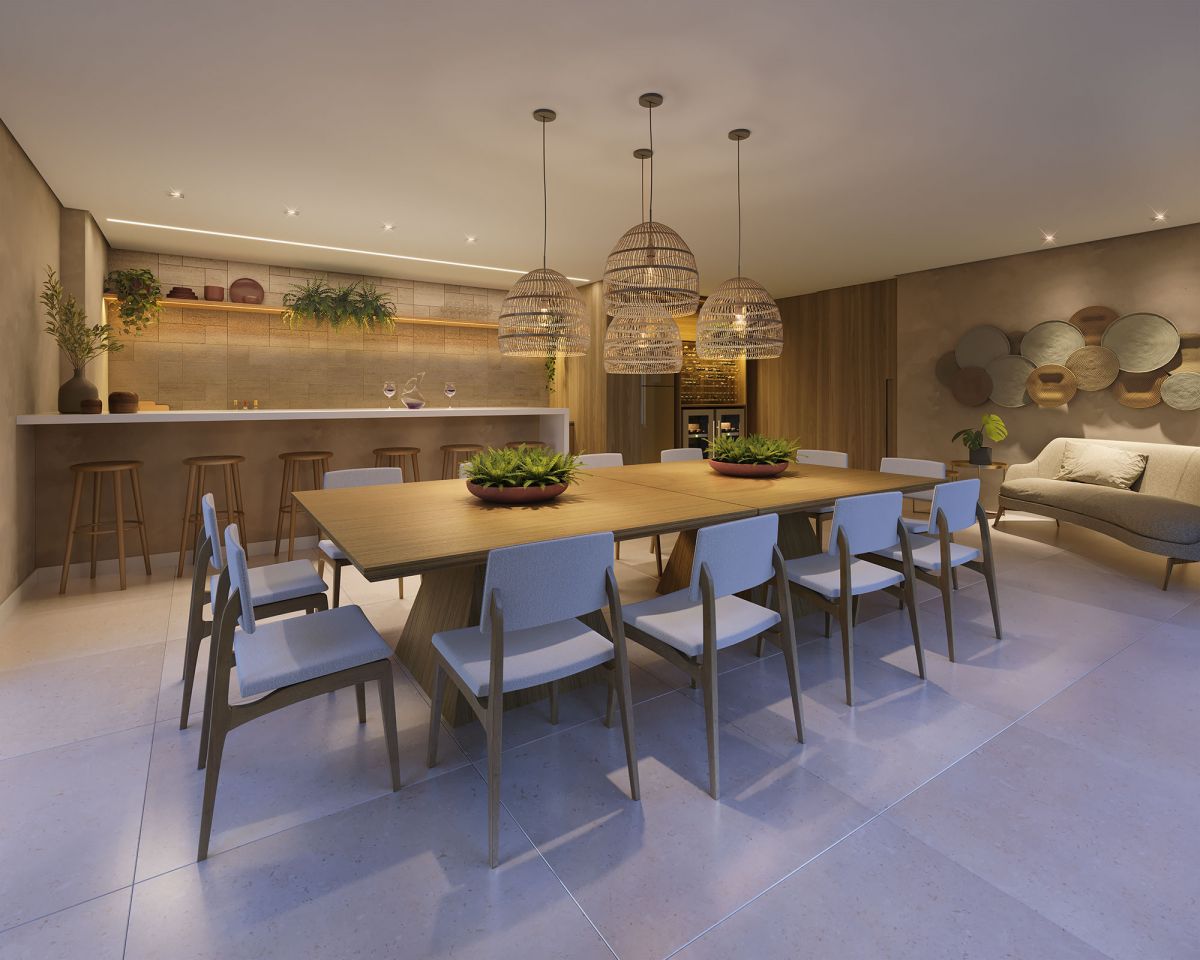 Perspectiva do Salão Gourmet