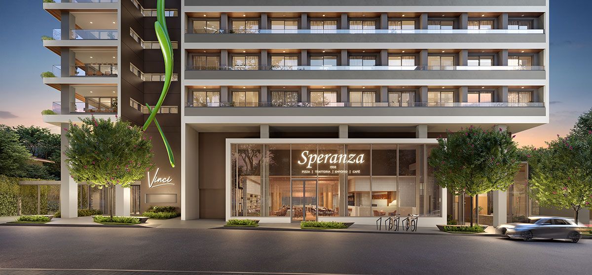 Ilustração Artísticas do Embasamento do Empreendimento