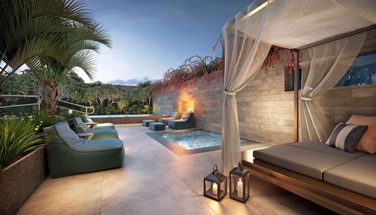 Descanso e Piscina Infantil