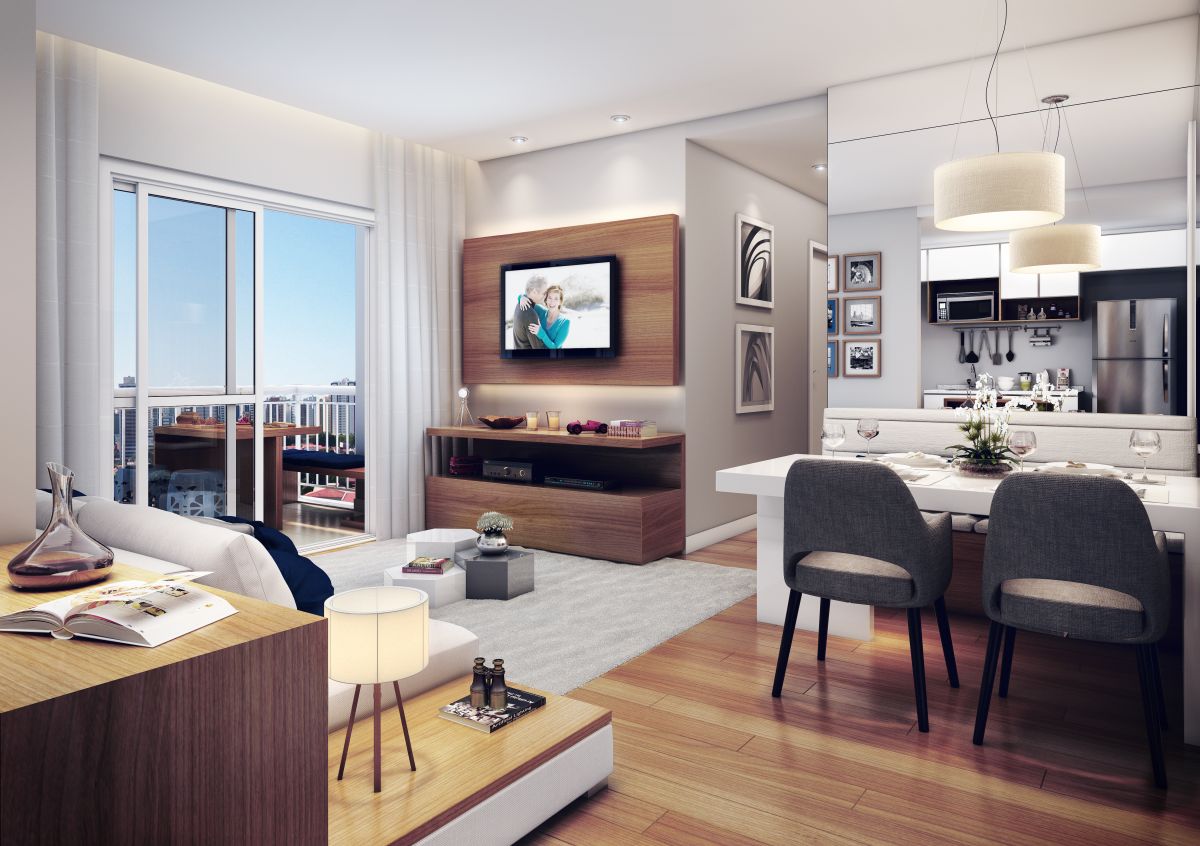Living 57 m²