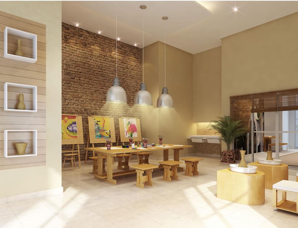 Ilustração Artística Ateliê