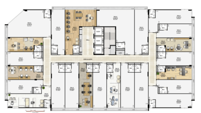 CONNECT TOWER PAVIMENTO TIPO