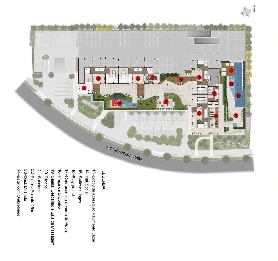 Implantação do Lazer