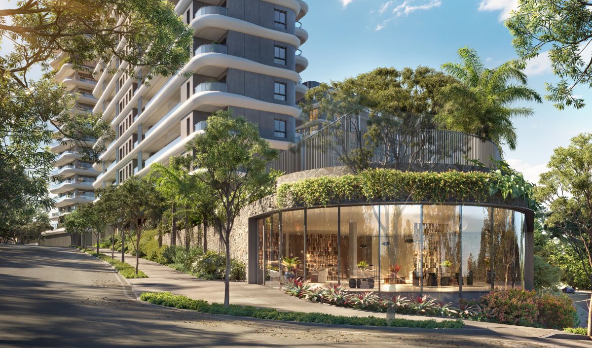 Concepção Artística do Complexo visto da Rua MMDC