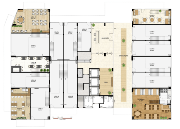 TRADE TOWER PAVIMENTO TÉRREO