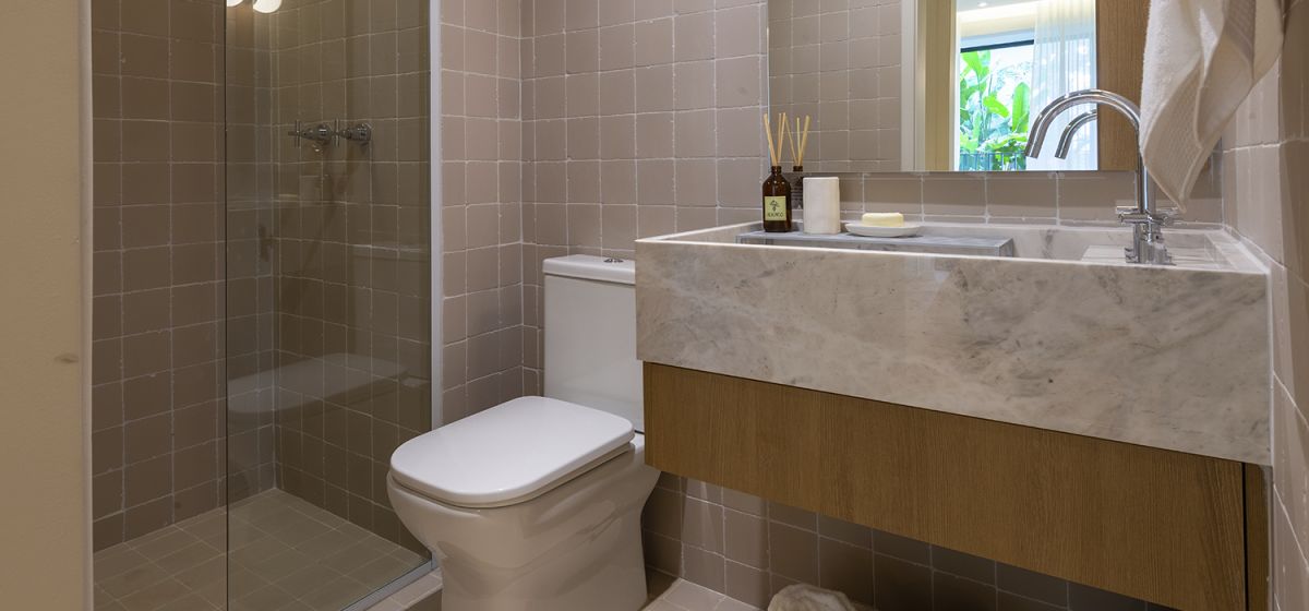 Decorado | Banheiro | 69m²