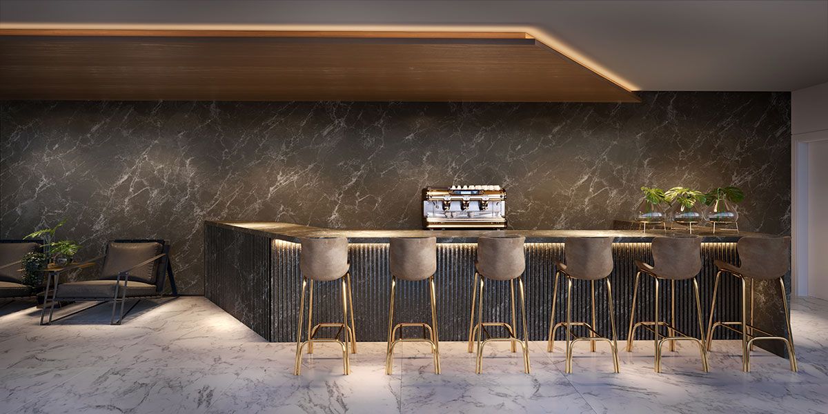 Ilustração Artística do Bar Coworking Studio