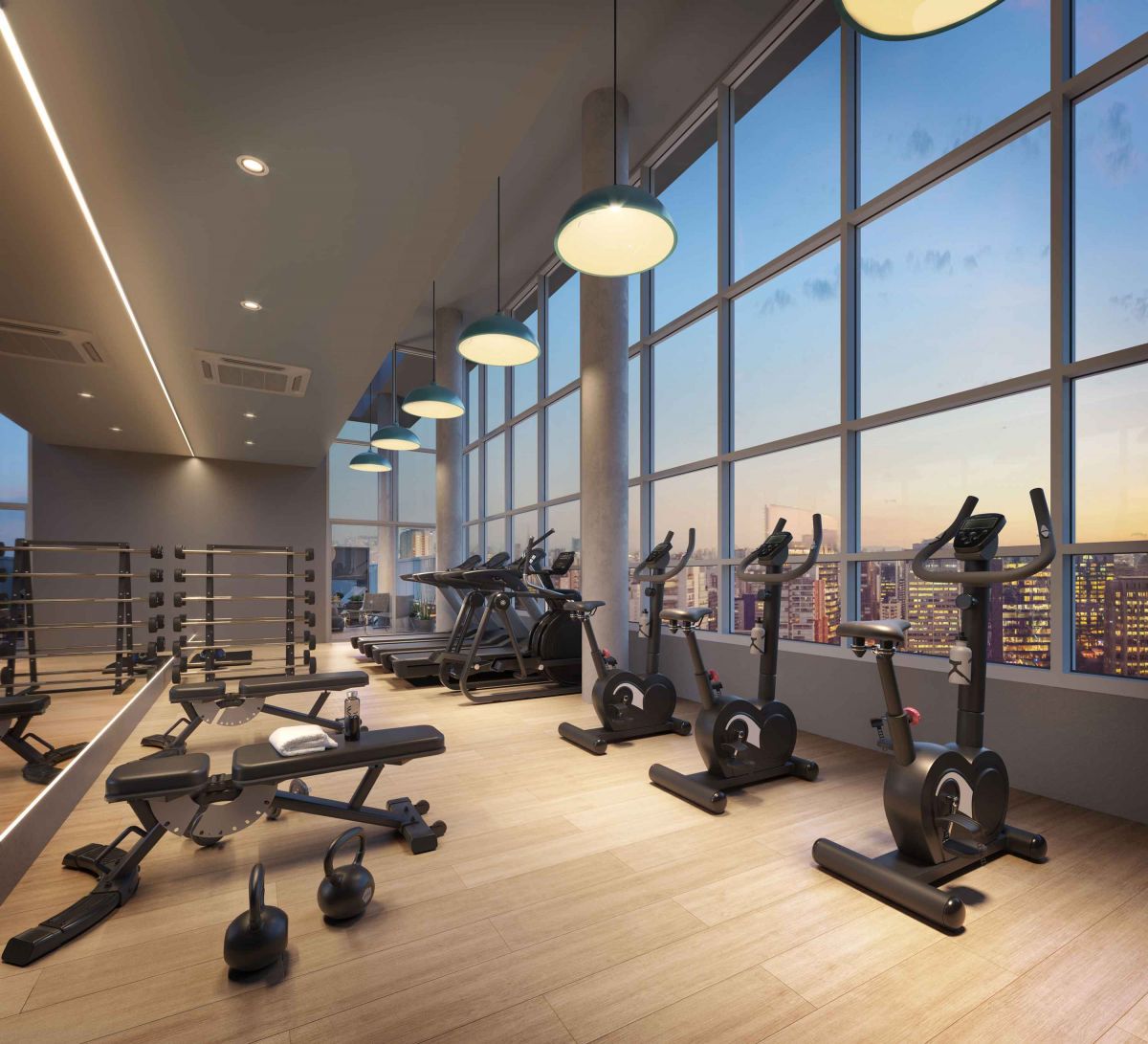 Ilustração Artística do Sky Fitness