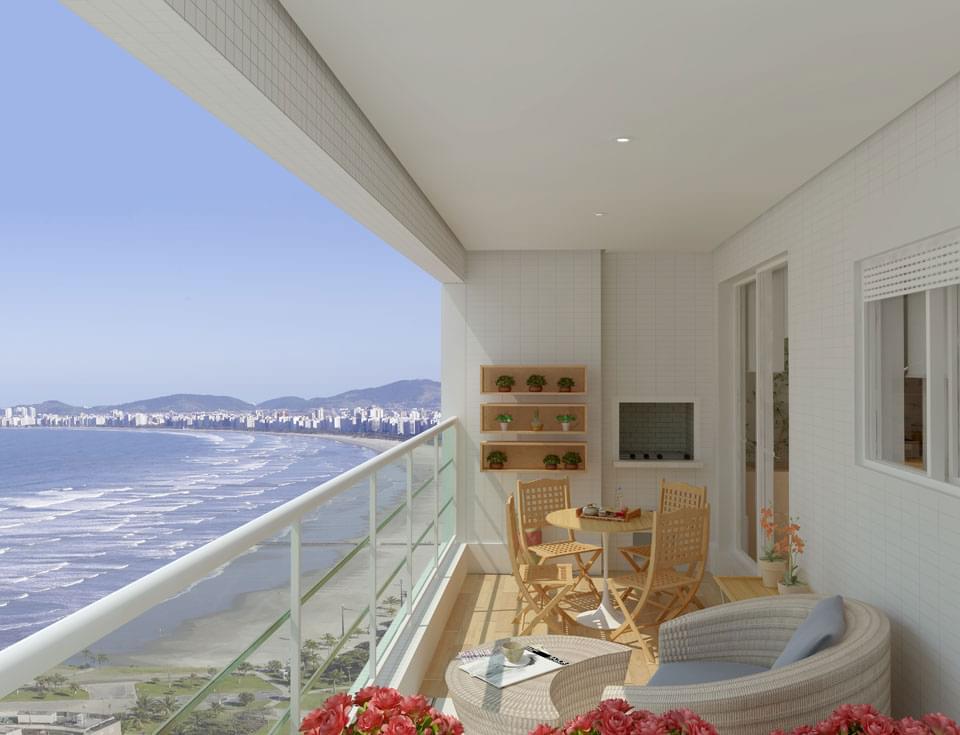 enseada das orquideas clube caicara vista do terraco apto77