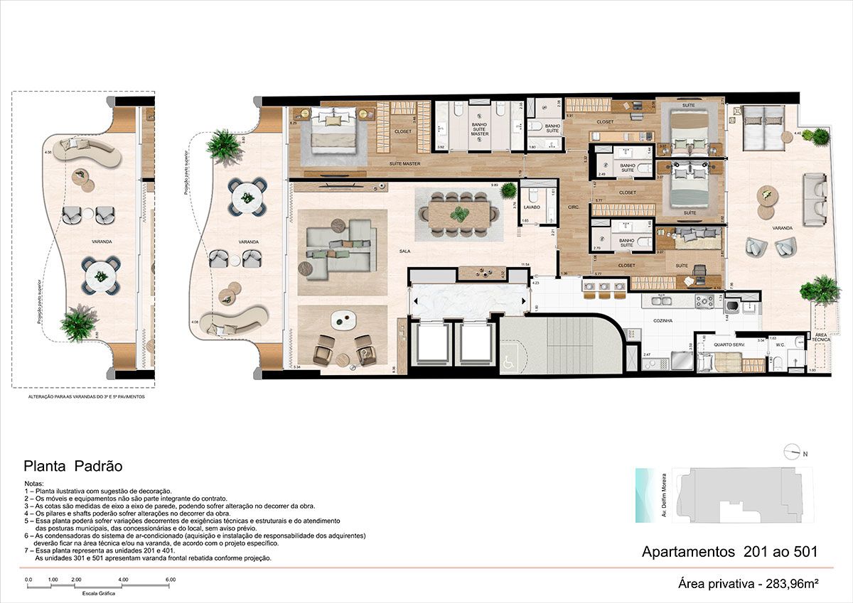 APARTAMENTO 201 a 501