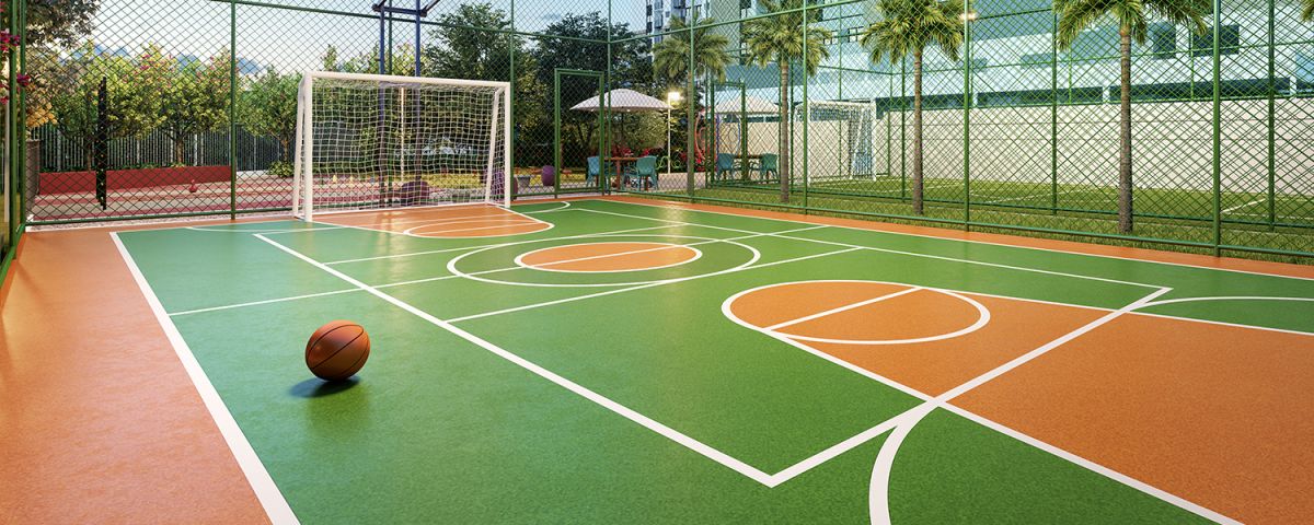 Ilustração Artística da Quadra Recreativa