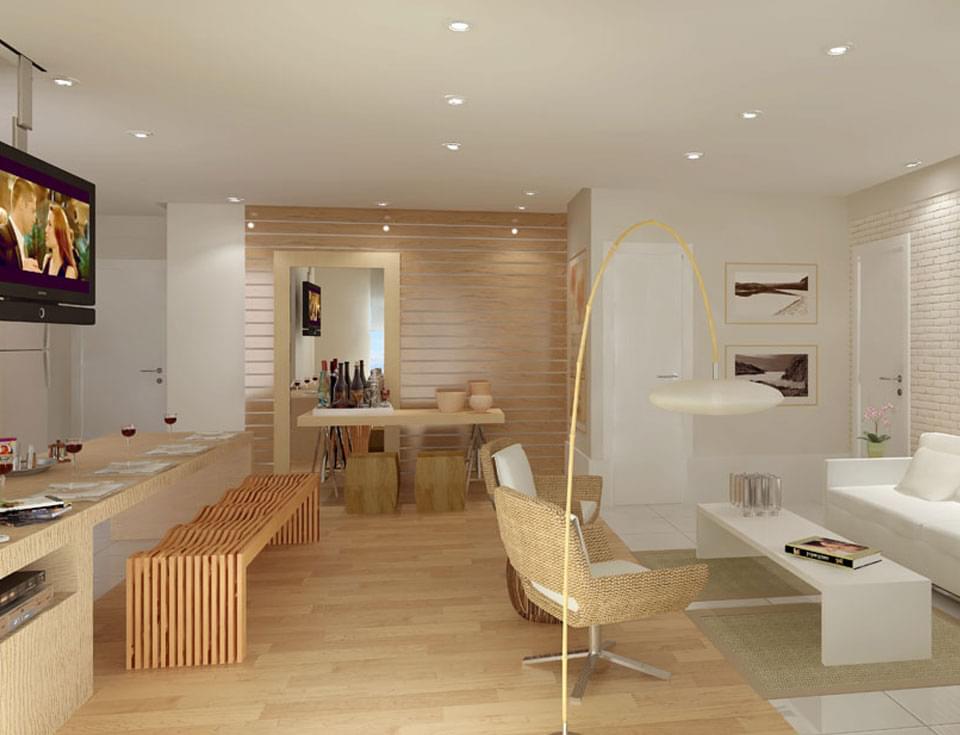 enseada das orquideas clube caicara vista do living apto77 