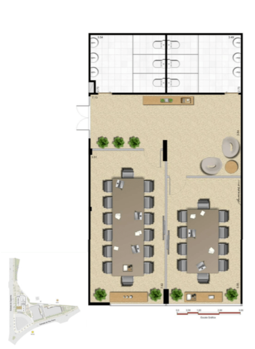 PLANTA DO BUSINESS CENTER