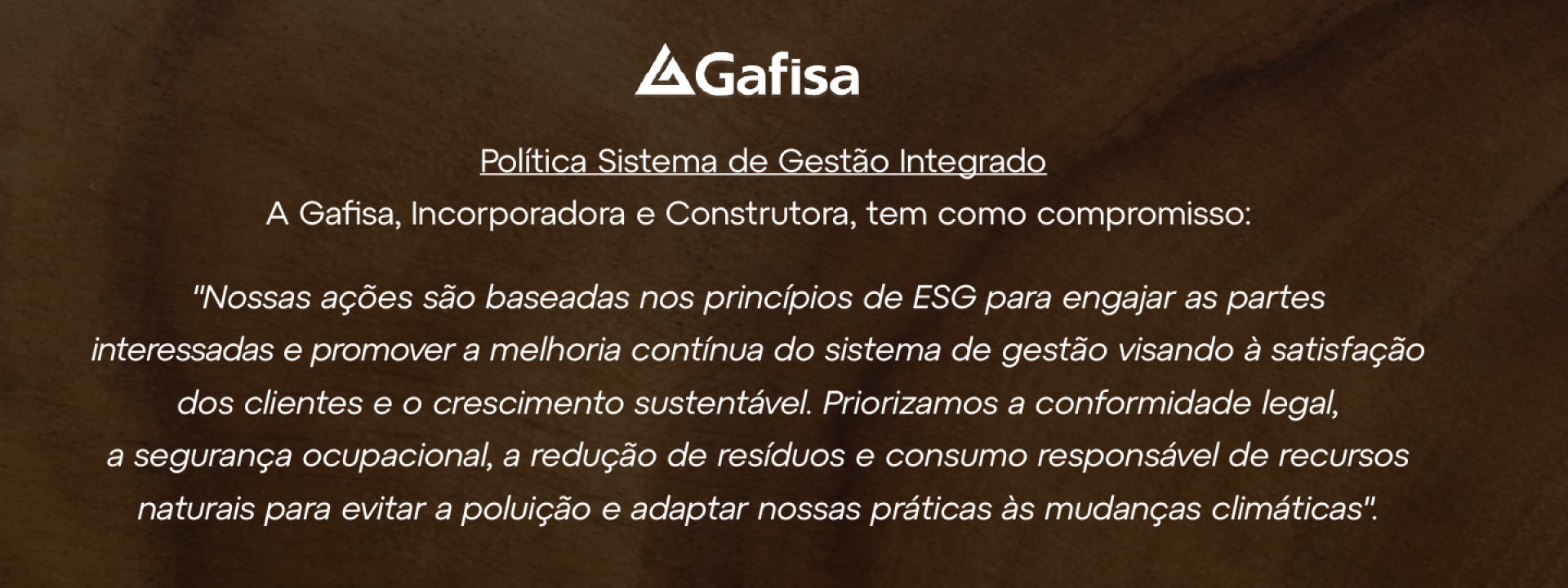 Política de SGI