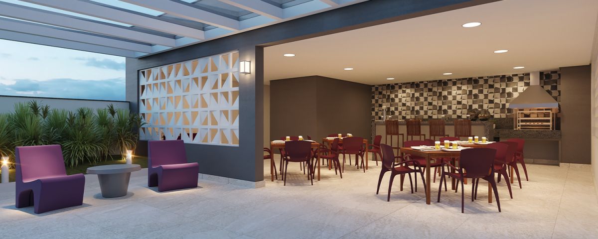 Ilustração Artística da Churrasqueira