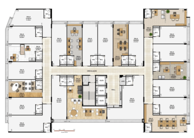 TRADE TOWER PAVIMENTO TIPO