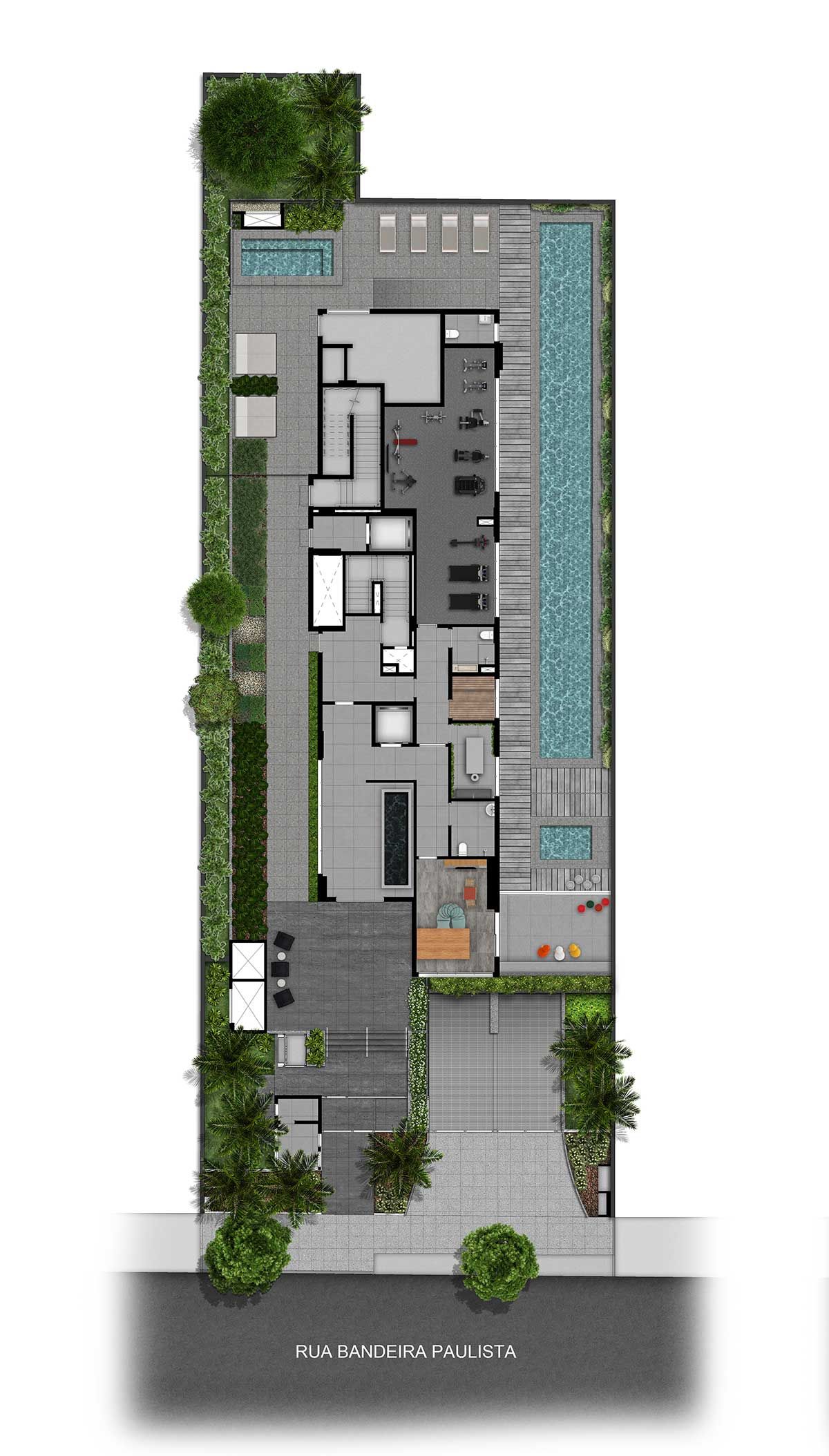 Implantação Terraço