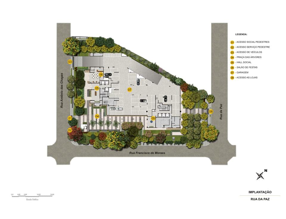 Implantação Térreo