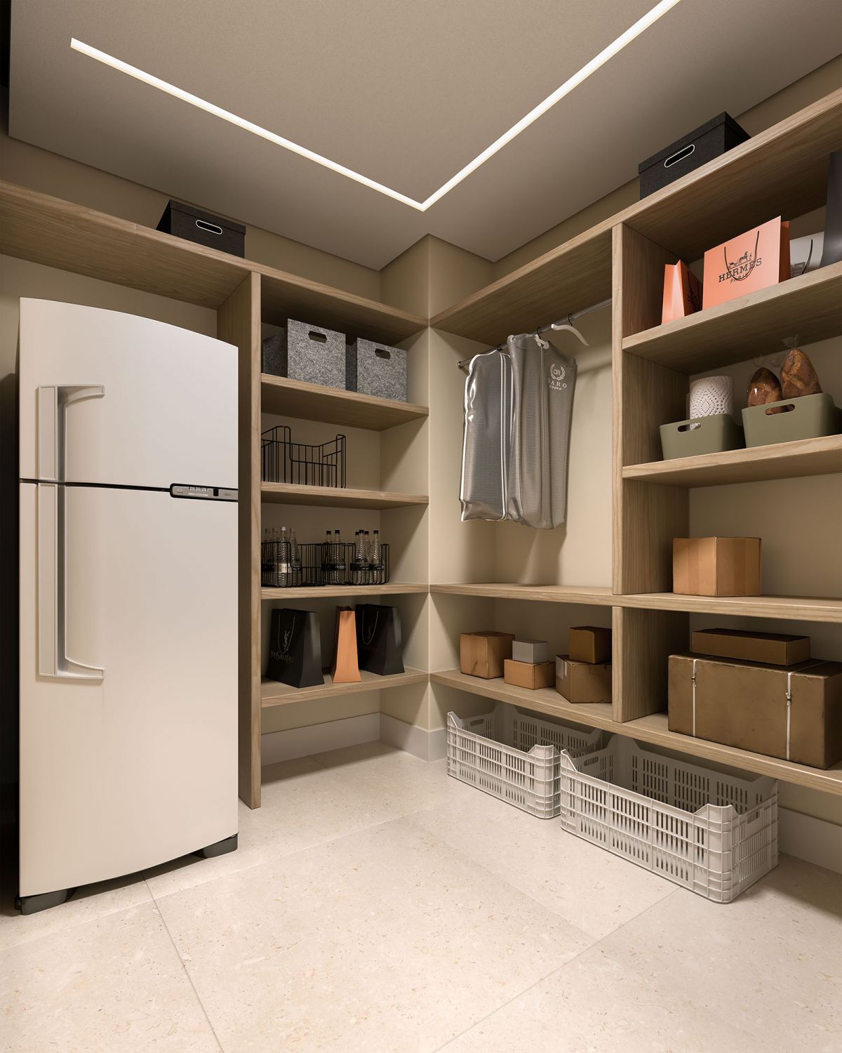 Perspectiva da Sala Delivery