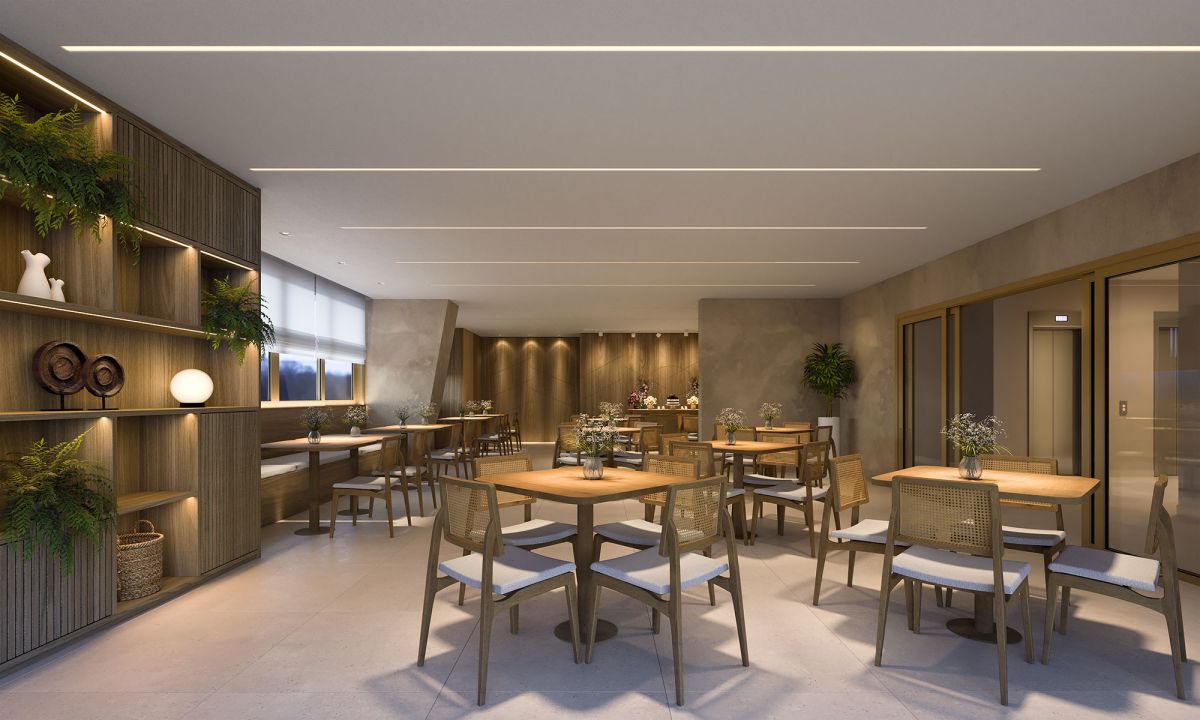 Perspectiva do Salão de Festas