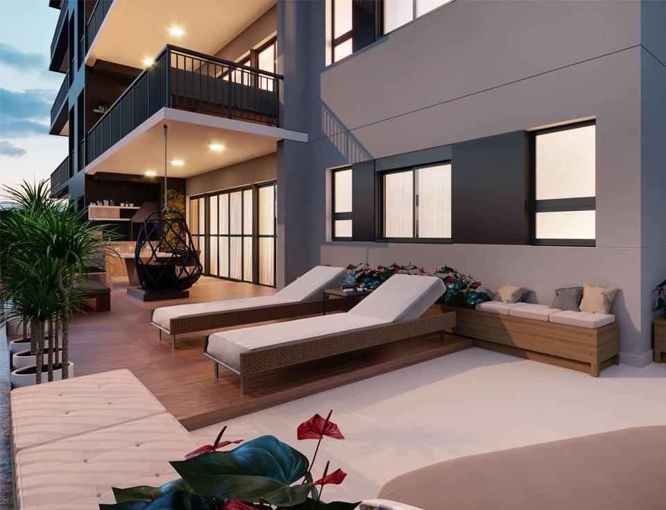 Scena Tatuapé terraco planta