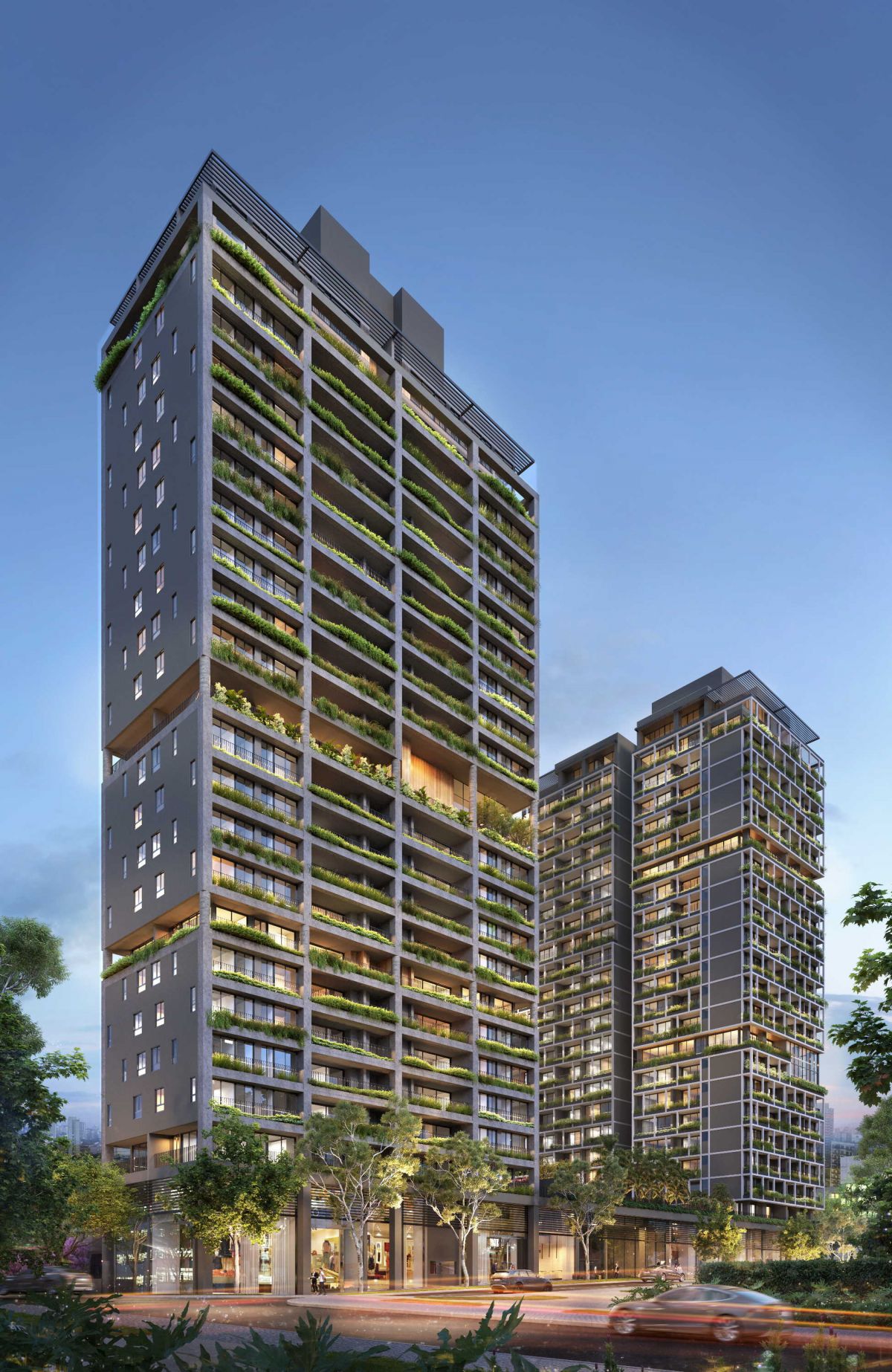 Ilustração Artística da Fachada