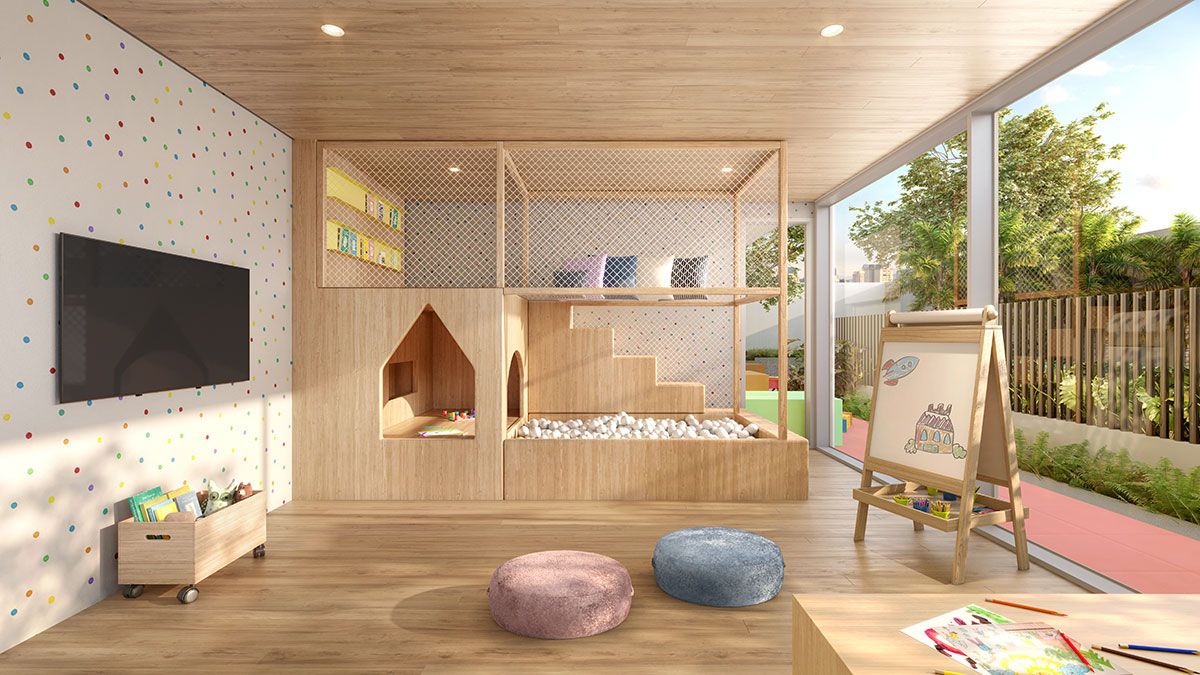 Ilustração Artística da Brinquedoteca