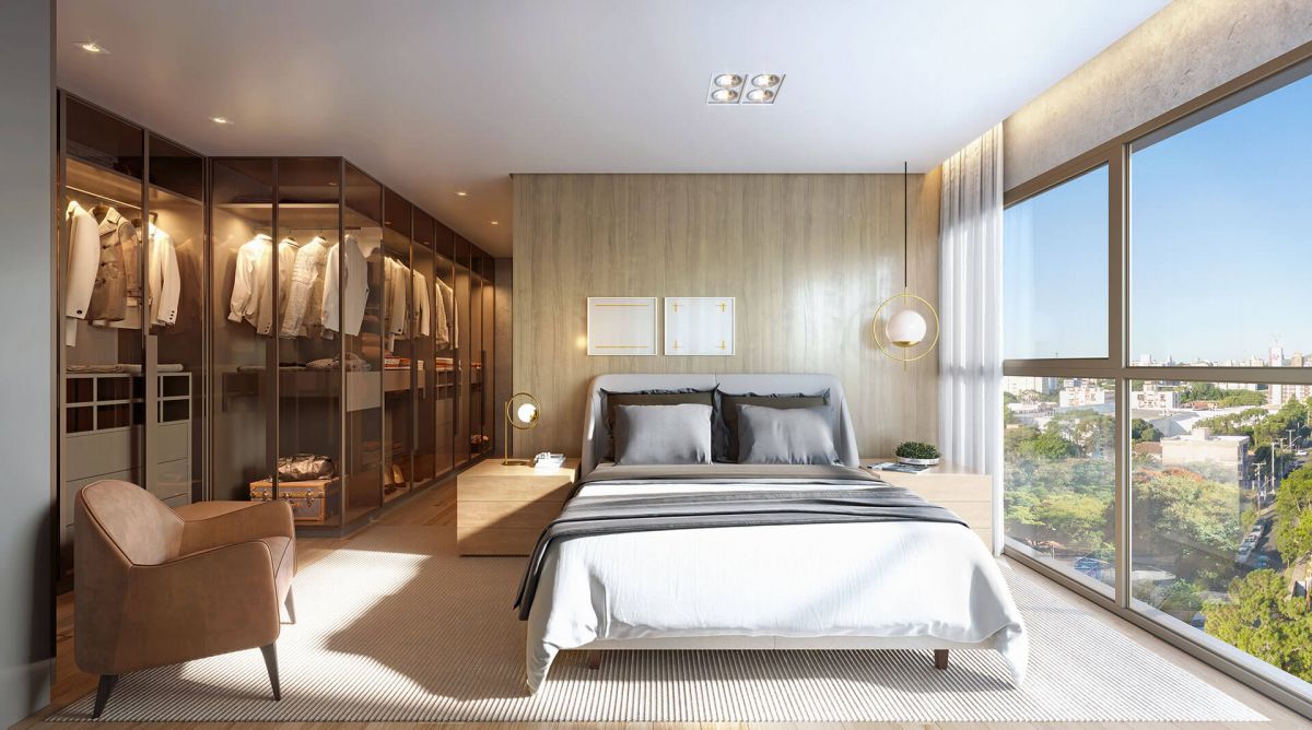 Suíte Master da Planta Tipo de 149m²