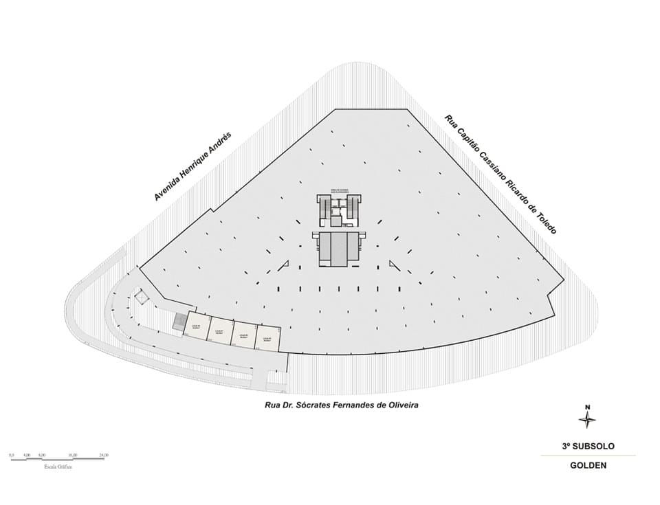 Planta Baixa 3° Subsolo