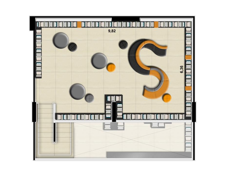 Planta Baixa Superior 153m²