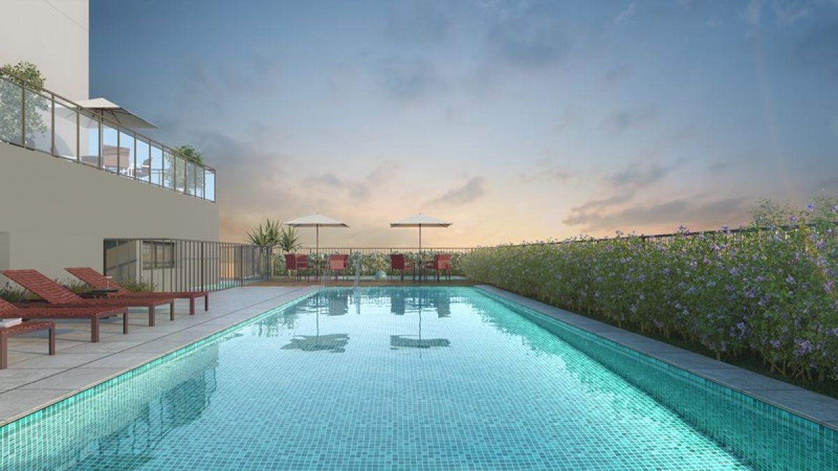 Concepção Artística da Piscina