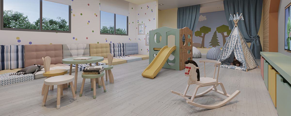 Ilustração Artística da Brinquedoteca