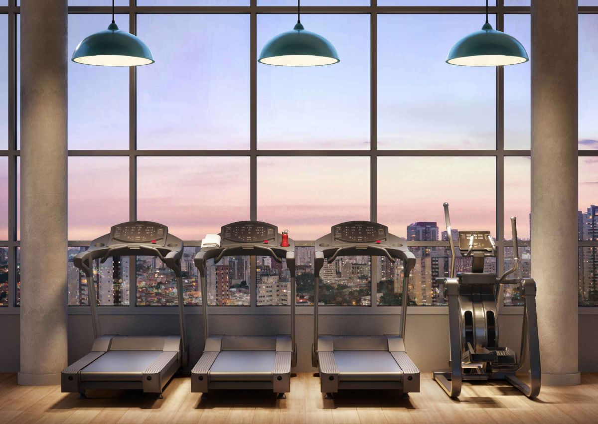 Ilustração Artística do Sky Fitness